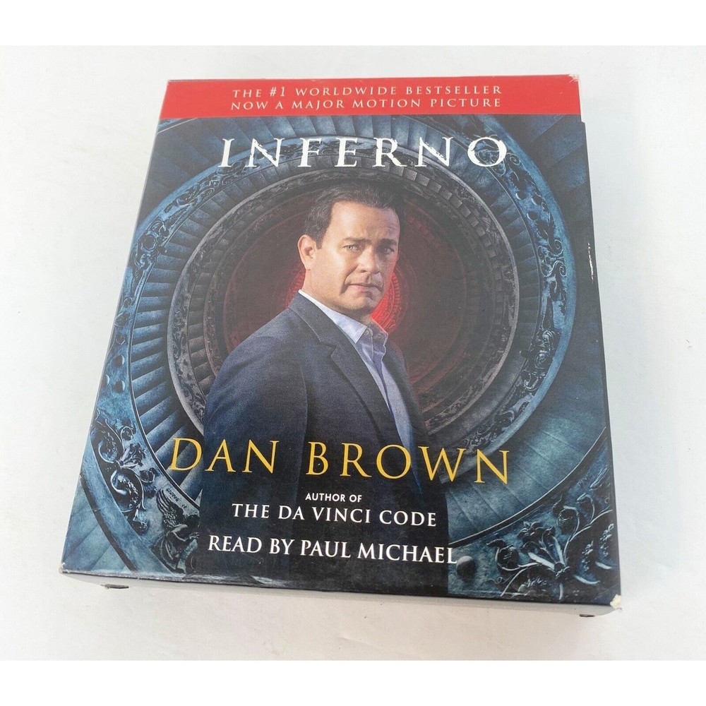 Robert Langdon Ser.: Inferno by Dan Brown 2016 Book 6 Compact Disc Set